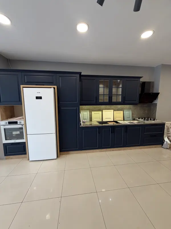 Decofoil PET mutfak, karşıdan görünüm